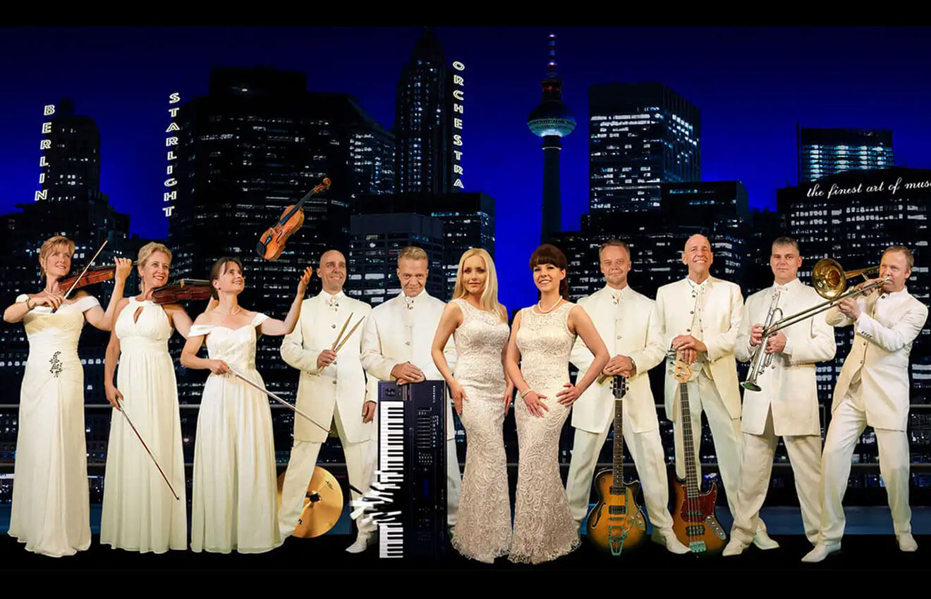 Das Berlin-Starlight-Orchestra in großer Besetzung
