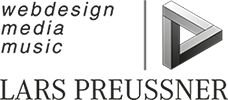 Logo Lars Preussner music media webdesign